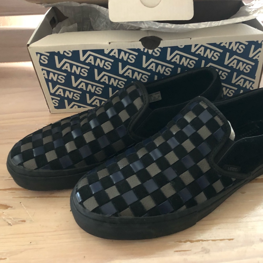 Vans Leather/Suede Classic Slip-On